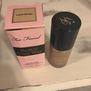 New Two Faced Light Beige Foundation